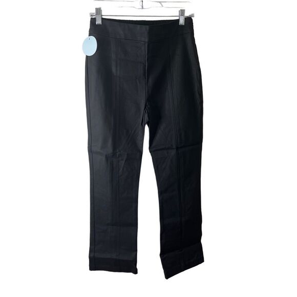 Hill House Black Stretch The Claire Cropped Pant Small NWT - Picture 3 of 13